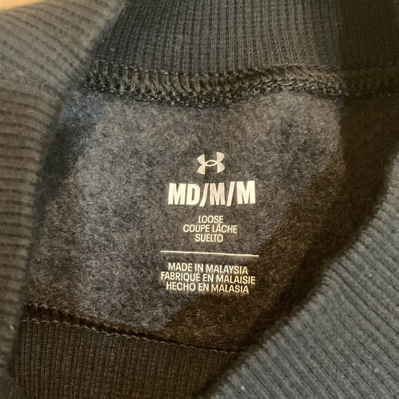 UA Essentials Script Crew Sweater - Picture 8 of 16